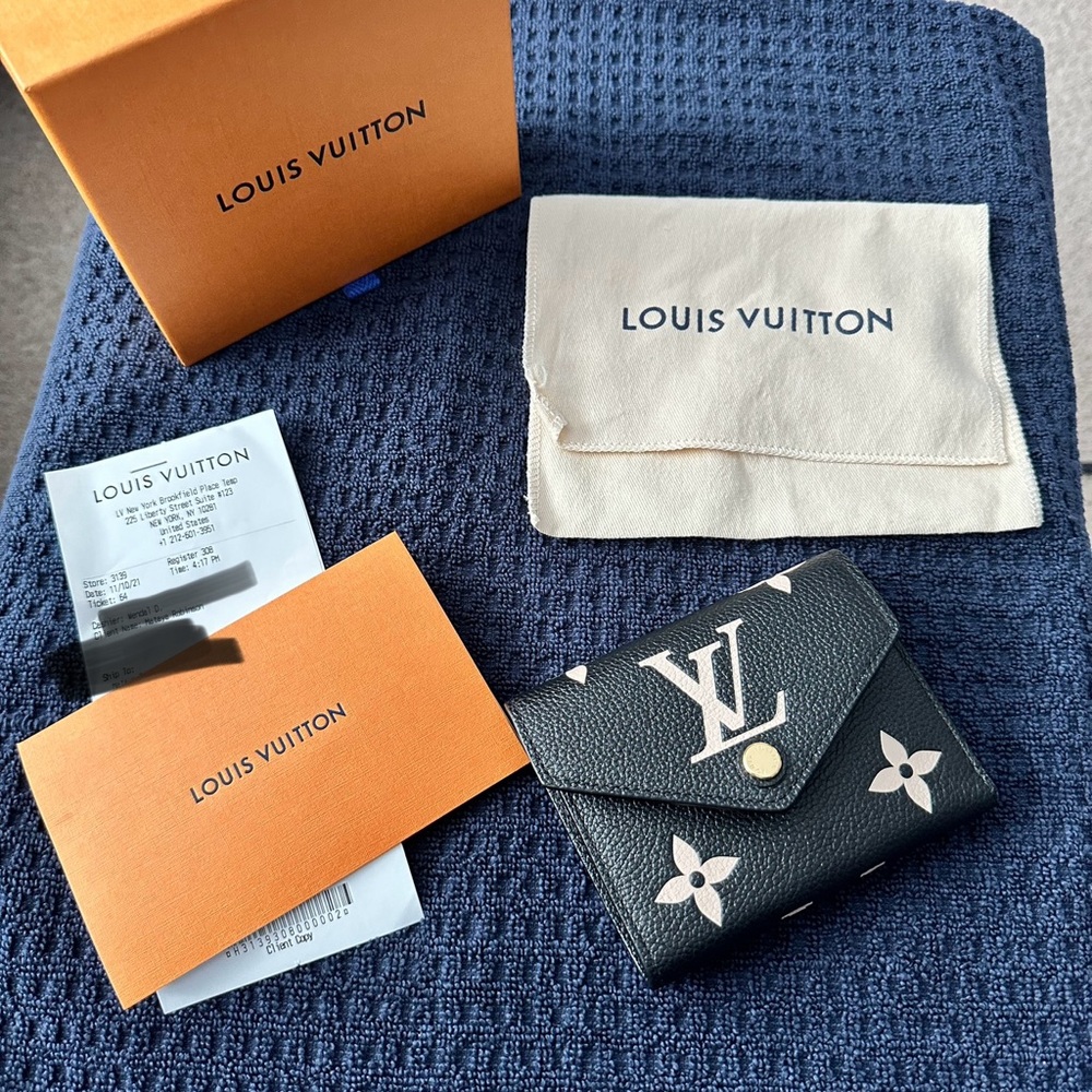 Louis Vuitton Victorine M.EMP black white